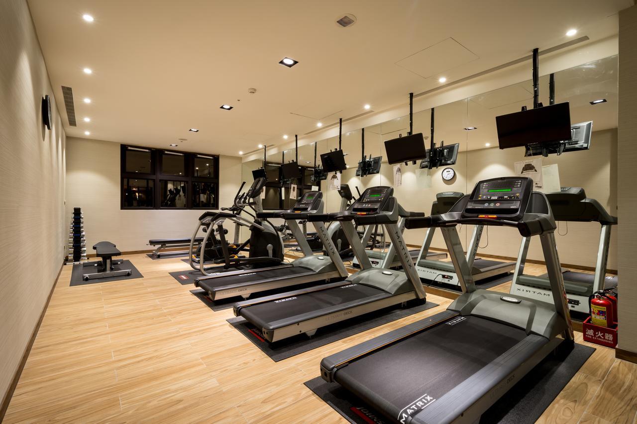 Cuncyue Hot Spring Resort Luodong Exterior photo A gym in a hotel